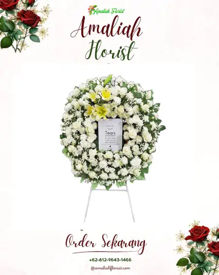 Krans Bunga Duka Penunggul